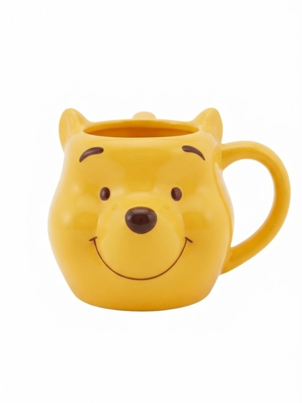 Winnie the Pooh mug Character Yellow & Red Like New